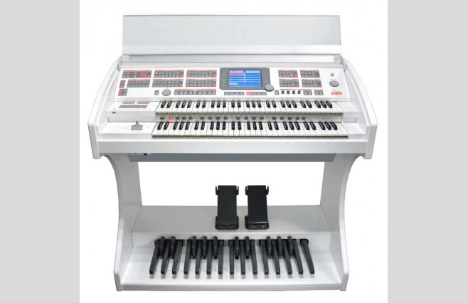 Ringway RS1000EU White Organ Budget Price Bargain, Used (SN:GENUOR) - Image 1